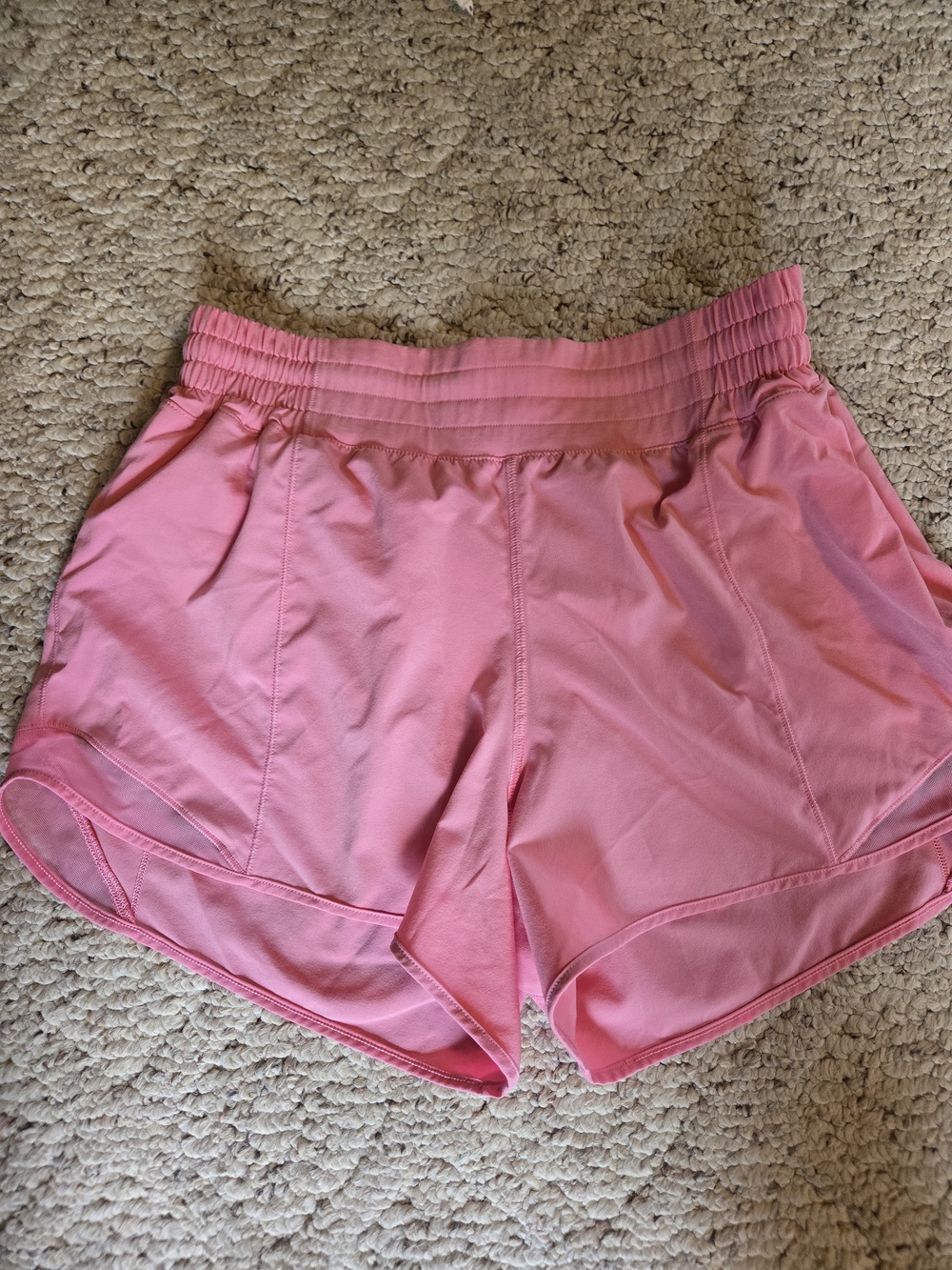 Women’s Pink Athletic Shorts - Lightweight Activewear Lululemon 4" Hotty Hot